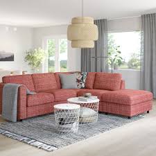 Vimle With Open End Dalstorp Multicolour Corner Sofa Bed 4 Seat Ikea Corner Sofa Corner Sofa Bed Ikea