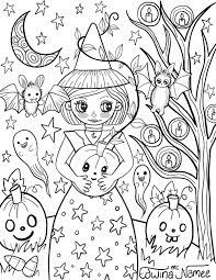 It's really fun for adults, but it's also easy enough to use for. Pin By Rony Pes On Halloween Halloween Coloring Pages Halloween Coloring Sheets Halloween Coloring Book