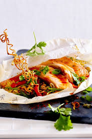Asialachspackchen Rezept Lecker Rezepte Asiatische Rezepte Lachs Gerichte