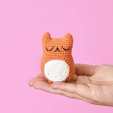 Cat amigurumi crochet pattern video. Tiny Cat Amigurumi Free Crochet Pattern Tiny Curl Crochet