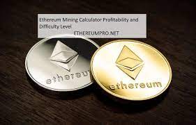 Ethereum Mining Calculator Profitability And Difficulty Level Ethereum Mining Difficulties Mining