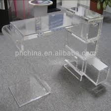Jad 269 Crystal Lucite Acrylic Office Desk Acrylic Desk With Drawers Plexiglass Furniture For The Acrylic Furniture Furniture Desk With Drawers