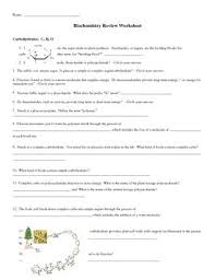 Biochemistry Tests For Food Macromolecules Carbohydrates Biochemistry Review Worksheet Biochemistry Macromolecules Enzymes Activity