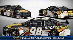 23 hours ago • fox sports. To The Moon Josh Wise Talks To Race Hub About His Dogecoin Sponsorship In Talladega Nascar Racing Nascar Racers