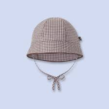 Jacadi Plaid Poplin Sun Hat For Baby Boy Moda Criancas