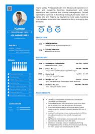Cv format for job fresher. Best Job Winning Cv Templates Online Cv Maker Hullojobs