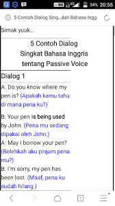 Dialog simple past tense 2 orang singkat. Contoh Dialog 2 Orang Aneka Macam Contoh