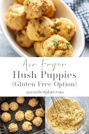 Check spelling or type a new query. Air Fryer Hush Puppies Garnished Plate