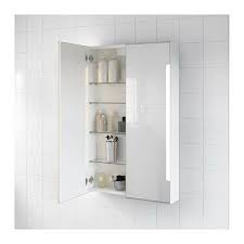 storjorm white mirror cab 2 door built in lighting 60x14x96 cm ikea badkamer spiegelkast ikea spiegelglas