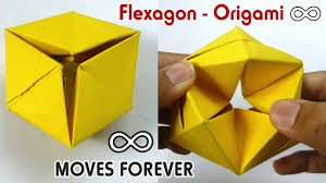 Subscribe for more amazing videos! How To Make A Paper Forever Moving Flexagon Origami Fun Easy Origami Youtube