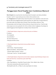 Check spelling or type a new query. G Penulisan Judul Karangan Sesuai Eyd