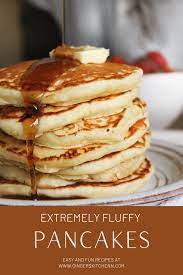 Fluffy Pancakes Recipe Fluffy Pancakes Fluffy Pancake Recipe Pancakes Easy