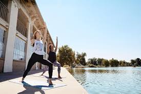 Find a yoga studio, yoga welcome to the corepower yoga blog! Behind The Scenes Yoga Photoshoot At Denver S Historic Boathouse Gaiam