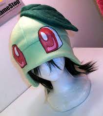 Chikorita Hat By Chochomaru Deviantart Com Pokemon Hat Pokemon Clothes Pokemon