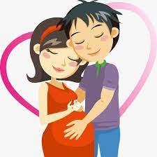 Hand Drawn Heart Shaped Pattern Pregnant Couple Hand Vector Pattern Vector Couple Vector Png Transparent Clipart Image And Psd File For Free Download Pregnant Couple Pregnant Expecting Mothers