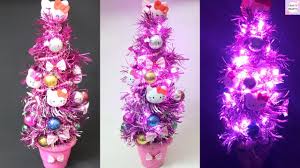 The idea is lovely, especially if you like such characters, or if you have kids who will enjoy that atmosphere much. How To Make X Mas Tree With Bottle Decorating Christmas Tree 2020 Neutral Tones Hello Kitty Pink Youtube