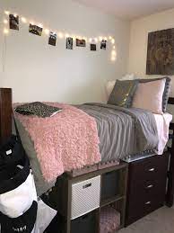 Pin By Hanifa On Dorm Ideas In 2021 Dorm Room Styles College Dorm Room Decor Dorm Room Designs