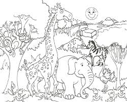These coloring pages of animals in a zoo have lots of coloring pages of wild animals to make learning about zoologicial parks fun and. Zoo Animal Colouring Pages For Kids Total Update