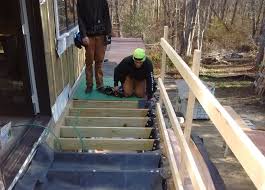 Under deck roof the family handyman. Installing Site Built Under Deck Drainage Jlc Online