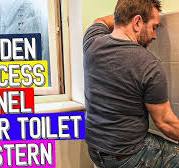 BACK TO THE WALL TOILET & CONCEALED CISTERN INSTALL - YouTube