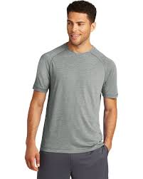 Sport Tek St400 Mens Posi Charge Tri Blend Wicking Raglan T Shirt