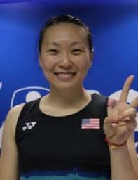 American female badminton players