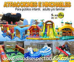 Brinca brinca de 4,30 de diámetro, especial para niños en las edades de 2 años a 12 años ,precio alquiler,$130.000 incluye transporte y. Alquiler De Atracciones Castillos Hinchables Fiesta Espuma Toro Mecanico Juegos Hinchables