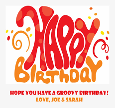 happy birthday groovy personalized candle happy 1st birthday text transparent png 792x792 free download on nicepng happy 1st birthday text transparent png