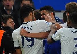 Chelsea vs tottenham hotspur team. How Chelsea 2 2 Tottenham Descended Into Chaos On Night Of Leicester S Title Win Daily Mail Online