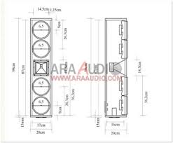 Skema box speaker column 4 inch. Skema Box Speaker 6 5 X4 Ara Audio Em 2020 Caixa De Som