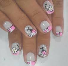 Esmaltes con glitter y pegatinas para uñas. 180 Ideas De Unas Para Ninas En 2021 Unas Para Ninas Manicura De Unas Manicura