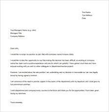 17 Job Resignation Letter Templates Free Sample Example Format Download Free Premium Templates