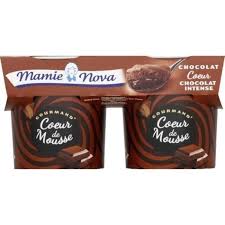 Mamie nova crème gourmande chocolat zestes d'orange. Mamie Nova Mousse Au Chocolat 2x77g Achat Vente Creme Dessert Mamie Nova Mousse Au Chocol Cdiscount