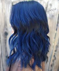 20 Dark Blue Hairstyles That Will Brighten Up Your Look Dark Blue Hair Blue Hair Hair Styles