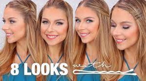 1 min cute & easy everyday twist hairstyles for school, college, work/ quick hair tutorial. 8 Hairstyles Using Bobby Pins Tutorial Youtube