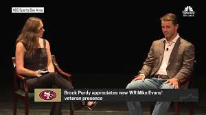 Brock Purdy delivers pass to Mike Evans at 49ers OTAs | 'The Insiders'