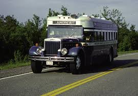 Image result for Silver 1990 Greyhound Bus