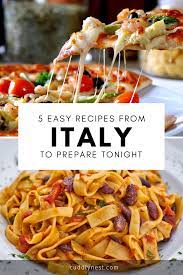 10 Traditional Italian Dishes You Can Make At Home Cuddlynest Travel Blog In 2021 Easy Italian Dinner Traditional Italian Dishes Italian Dishes