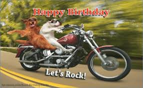 Trying to explain this to a 5 year old is hard because they are super excited to wait and watch the motorcycle come down the ramp. Happy Birthday Let S Rock Facebookcomsendbirthdaycards Motorcycle Birthday Card Funny Awesome Funny Motorbike Birthday Birthday Meme On Me Me