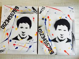 Tekening van het jaar 2017 is gestart! Lionel Messi Limited Serie Street Art Exclusief Voor Catawiki
