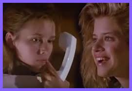 Two teens, lisa and kim, are playing games making prank calls on the phone. Sunday Streaming I Saw What You Did 1988 Kindertrauma