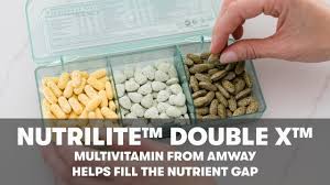 Nutrilite® daily multivitamin multimineral dietary supplement 180 tablets. Double X Multivitamin Helps Fill The Nutrient Gap Amway Youtube