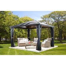 Sams club hard top gazebo. Sojag Meridiens Hardtop Gazebo Choice Of Size Sam S Club