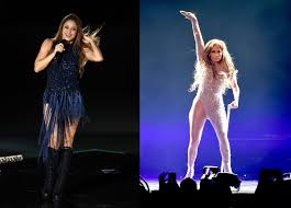 From katy perry's four outfit changes to beyoncé's black panther inspired looks, here are all the super bowl outfits from every single halftime performance. J Lo And Shakira Face Difficult Task Of Reviving The Super Bowl Halftime Show Can The Latin Power Partnership Make It Happen The Virginian Pilot