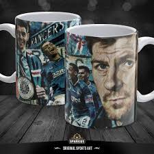 Superior performance capability is combined with an elegant design and the 150th anniversary crest. Rangers Fc 55 Counting Art Mug Etsy