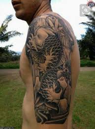 Có bao giờ chúng ta nghĩ rằng, niềm hạnh phúc nhất trên đời là được cha mẹ. Hinh XÄƒm Ca Chep á»Ÿ Canh Tay Riotattoostudio Riotattoostudio Com
