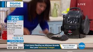 Bissell 3624 Spotclean Professional Portable Carpet Cleaner Manual Spot Clean Pro Portable Deep Cleaner Youtube