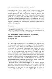 A typical financial consultant job description be included elements such as: Pdf The Manager S Role In Financial Reporting A Risk Consultant S Perspective Reginald L Bell Academia Edu