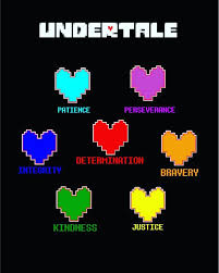 The Undertale Heart Meanings Comment Which One Do You Think You Are I M Justice Undertale Hearts Meaning Gaming D Arte De Fa Undertale Base De Desenho