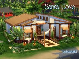 Sandy Cove In Gallery Id Lenasimshomes In 2020 Sims House Design Sims House Sims Building